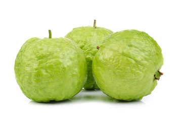 guava on white background