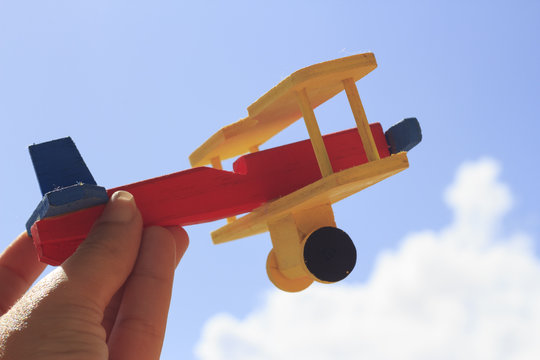 Avi&atilde;o de madeira