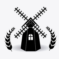 Farm design, vector illustration.