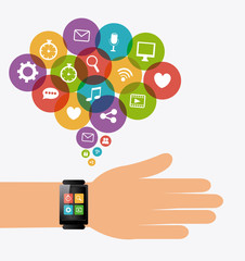 Technology design, vector illustration.