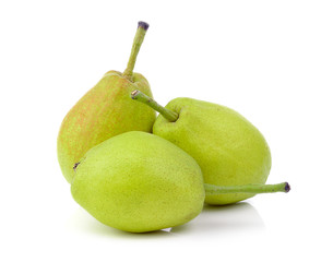 pear on white background