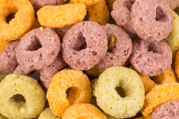 colorful cereal