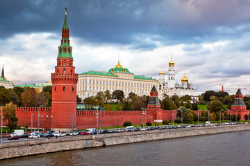Panele Szklane Podświetlane  Moscow Kremlin view