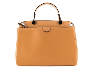Isolated modern female handbag
