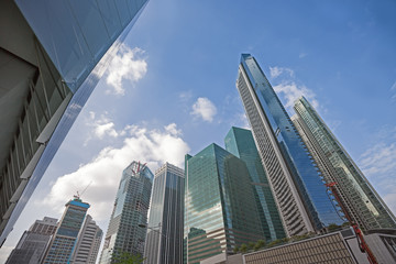 Fototapeta premium central business district