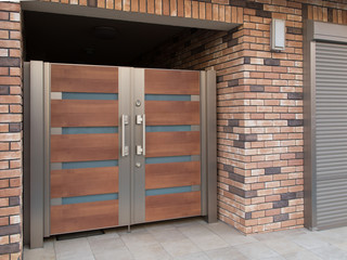 マンションのエントランス