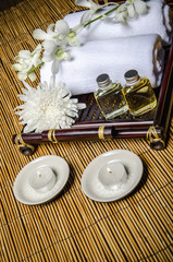 Spa treatment concept