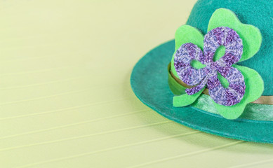 green hat - a symbol of St. Patrick's Day