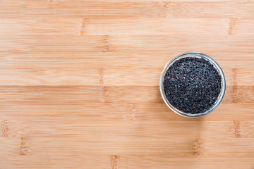 Black Sesame (close-up shot)