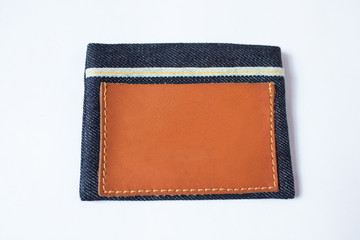 Wallet of selvedge jeans
