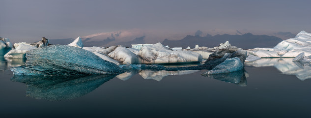 Jökulsárlón glacier lagoon, Iceland