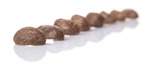 Crunchy chocolate breakfast cereal