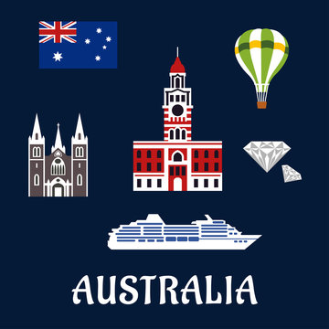 National Australian symbols and icons