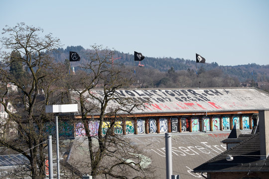 Reitschule Bern Demonstartion