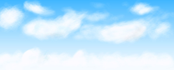 Obraz premium vector image of clouds