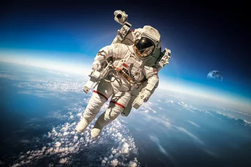 Papier Peint photo Autocollant Nasa Astronaute dans l& 39 espace