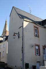 le village du bourg d'iré, maine et loire