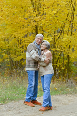 Fototapeta premium Senior couple resting