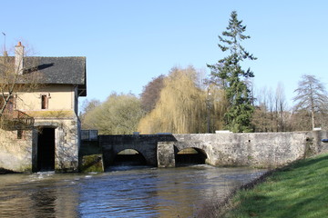 le village du bourg d'iré, maine et loire © papinou