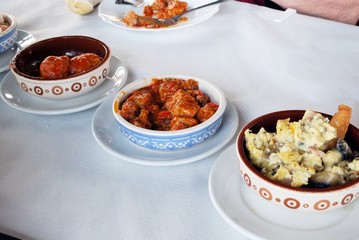 Spanish tapas selection © Arena Photo UK