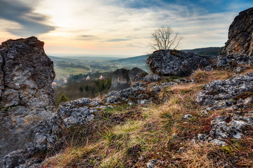 Bavarian Early Spring Landscape