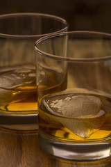 Whiskeskey on ice