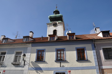 Gasse Stadtzentrum Budweis
