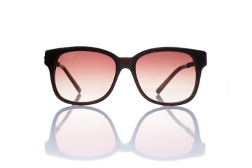 sun glasses isolated over the white background