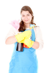 cleaning lady
