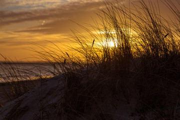 Sonnenuntergang am Strand