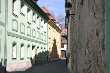Historisches Stadtzentrum Budweis Tschechien