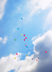 Summer Balloons Flying