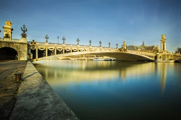 Photo sur Plexiglas Pont Alexandre III Pont Alexandre-III PARIS