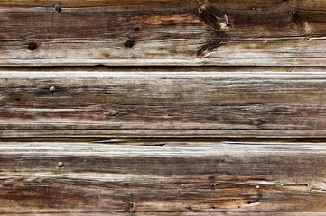 Obraz premium Plank background. Old wood fence closeup texture.