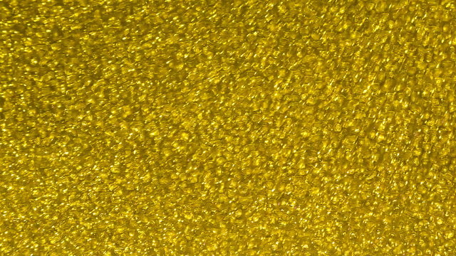 Yellow sparkling crystal background