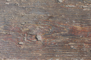 Naklejka premium Old red painted wooden board