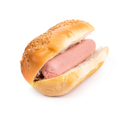 Hot dog bread and sausage roll.