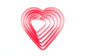 Heart shaped cookie cutter