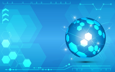 Obraz premium polygon abstract background