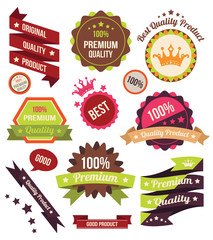 Premium Vector Badges and Labels