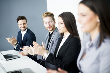 Young people in the office
