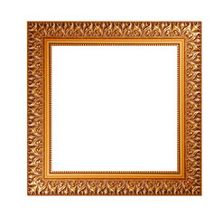 Fototapeta premium frame isolated on white background