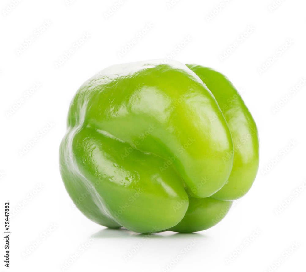 Poster Sweet green pepper.