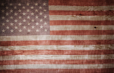 Fototapeta premium American flag