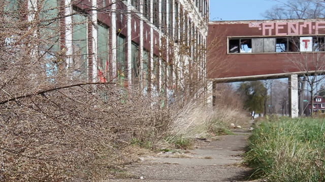 Detroit Factory Ruins 14