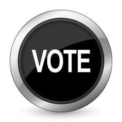 vote black icon