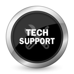 technical support black icon