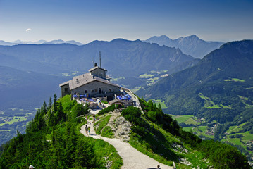 Fototapeta na wymiar Kehlsteinhaus auf dem Obersalzberg in Berchtesgaden