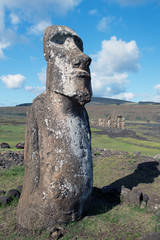 Moai (Osterinsel, Rapa Nui)