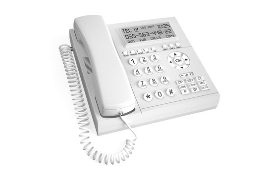 white  IP Telephone